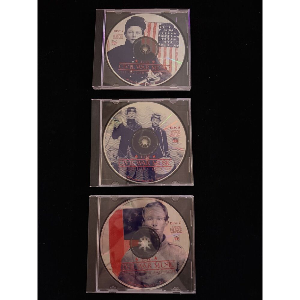 THE CIVIL WAR MUSIC COLLECTOR'S EDITION 3 Disc CD Set